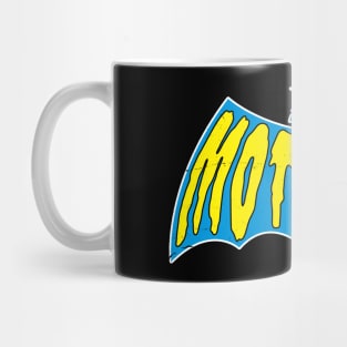 Mothman Wings Retro Logo Mug